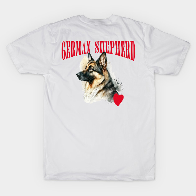 German Shepherd Dog Lover by MEWRCH